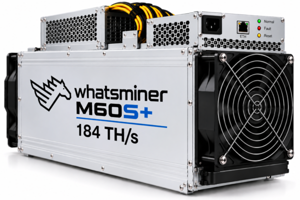 Whatsminer M60S+ – 184 TH/s