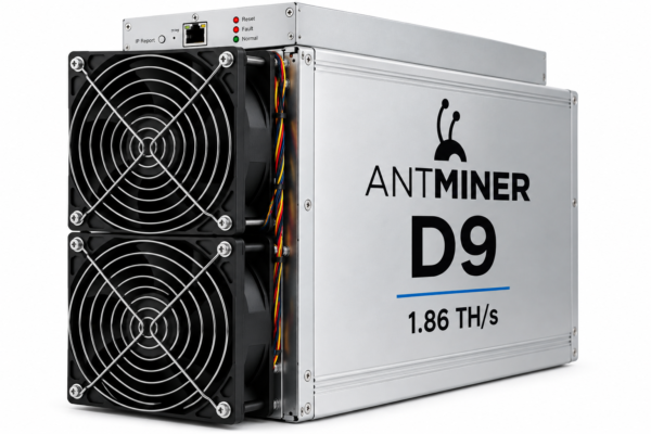 Antminer D9 – 1.86 TH/s